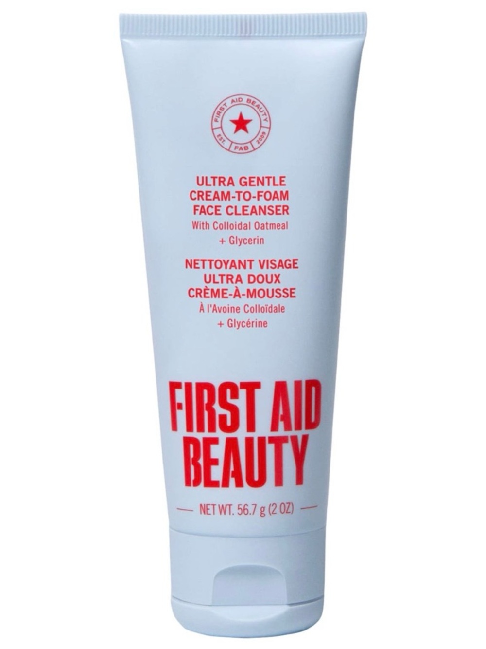 🎉 $5 First Aid Beauty Ultra Gentle Cream-to-Foam Face Cleanser